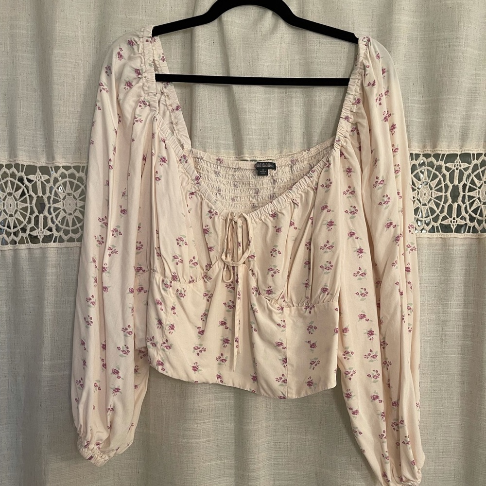 Wild Fable milkmaid top